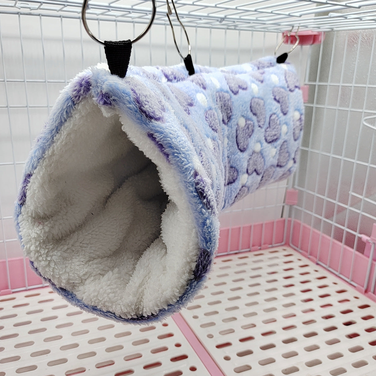 Cozy Pet Plush Warmth Tunnel